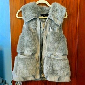 Rachel Zoe Faux Fur Vest